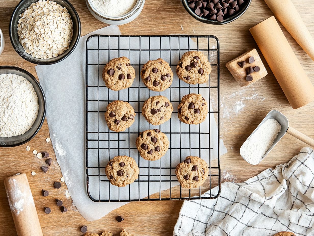 5. Banana Walnut Cookies with Applesauce