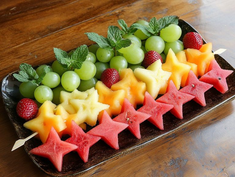 How to Serve Fruits in Creative Ways