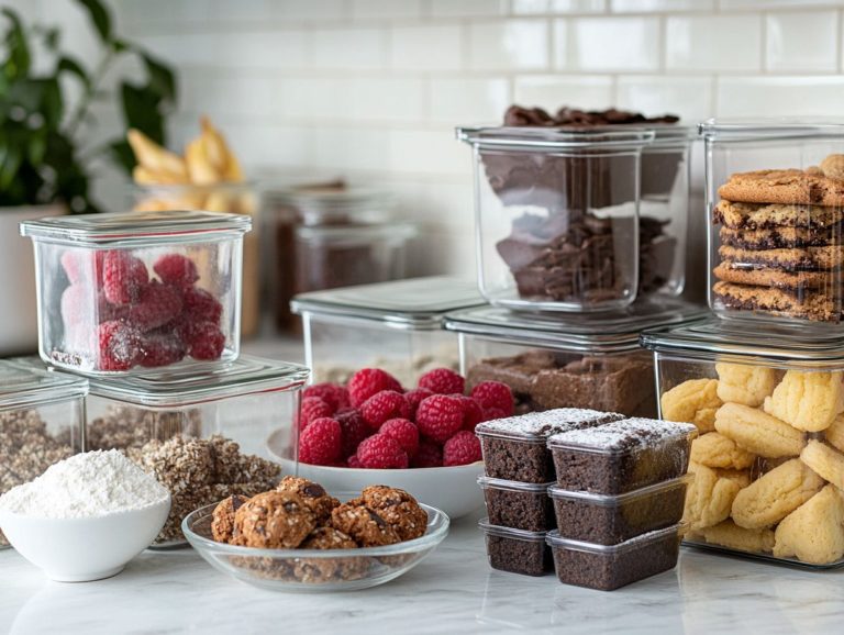 How to Store Gluten-Free Desserts for Freshness