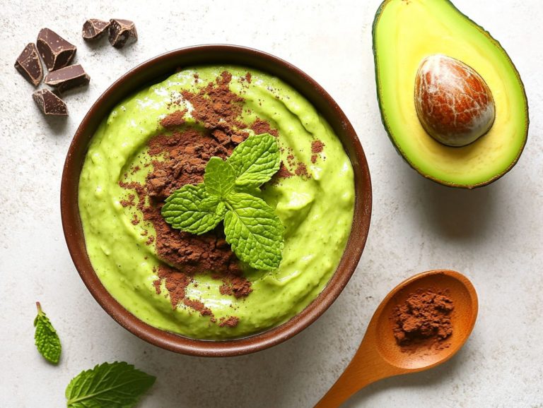 How to Use Avocado in Puddings