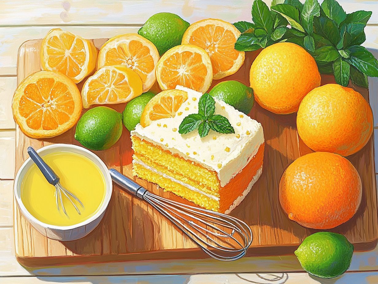 4. Use Citrus as a Garnish