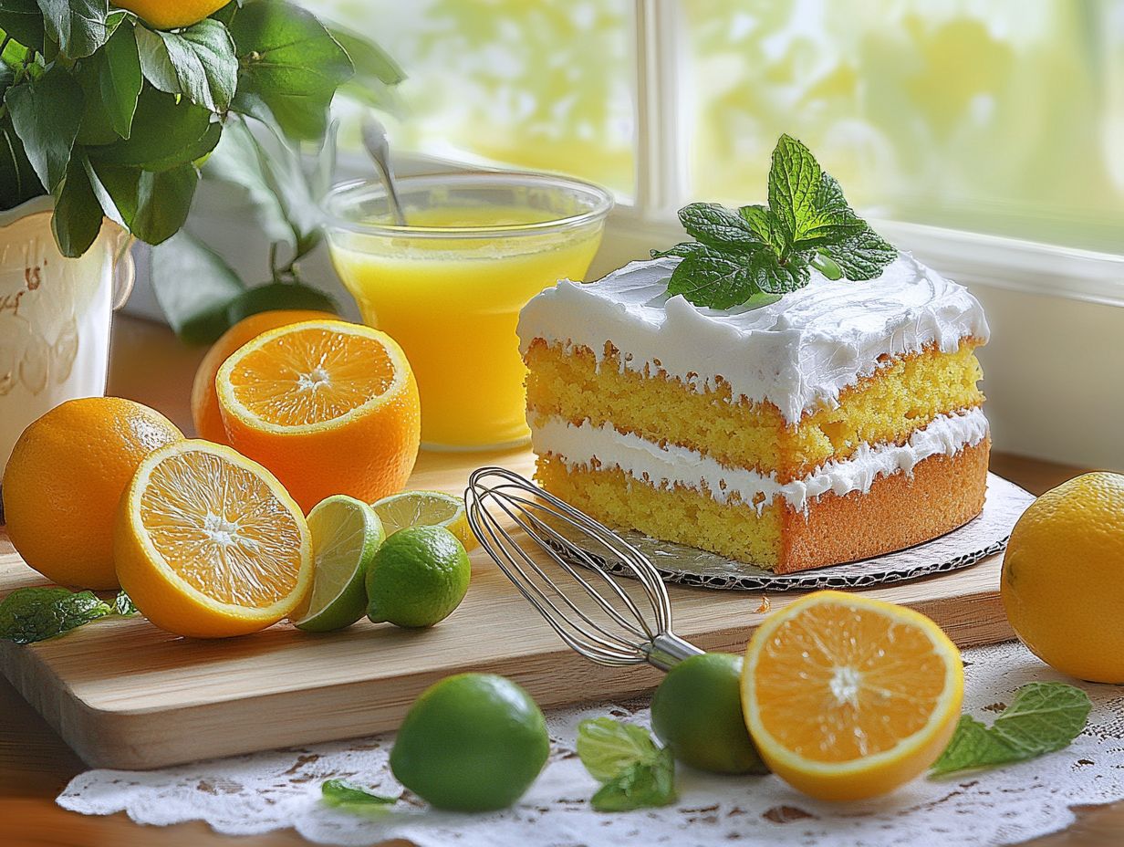 A colorful assortment of citrus fruits including oranges, lemons, and grapefruits.