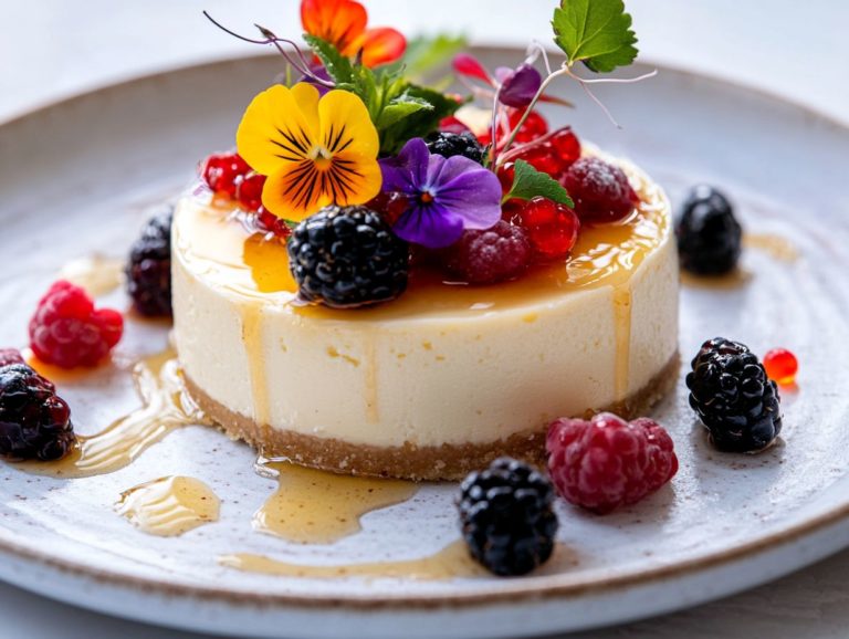 How to Use Edible Flowers in Dessert Decoration?