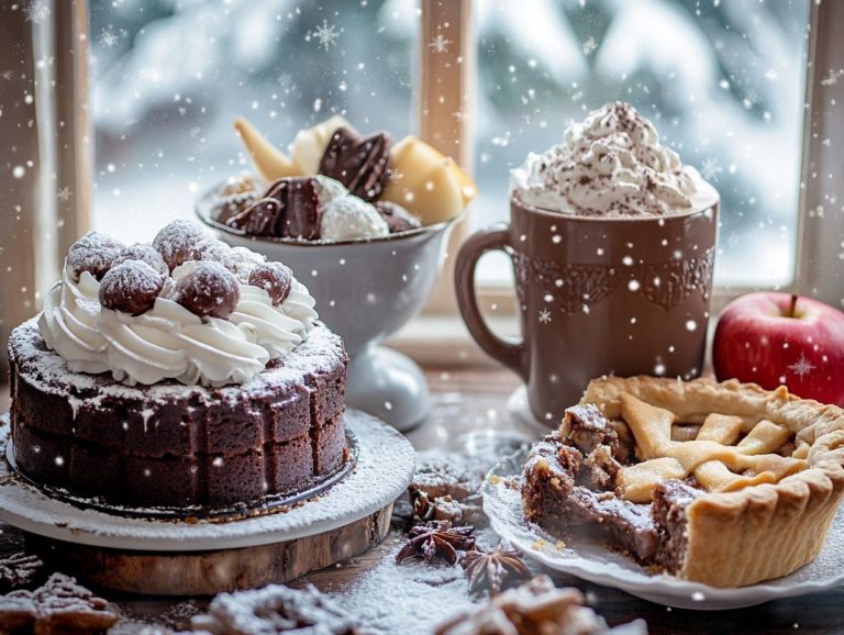 Indulgent Desserts for Cold Winter Days