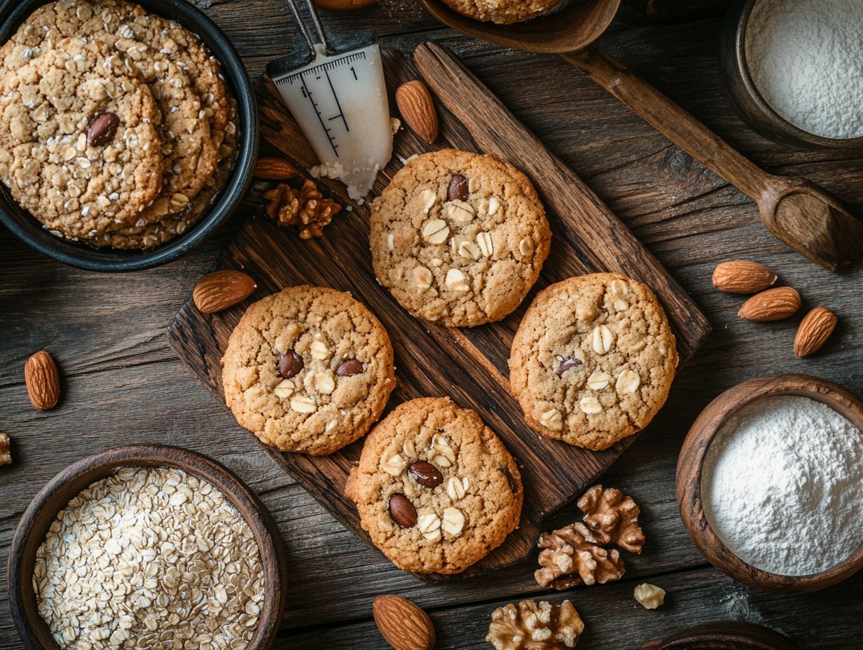 Delicious plant-based cookies accommodating various dietary restrictions