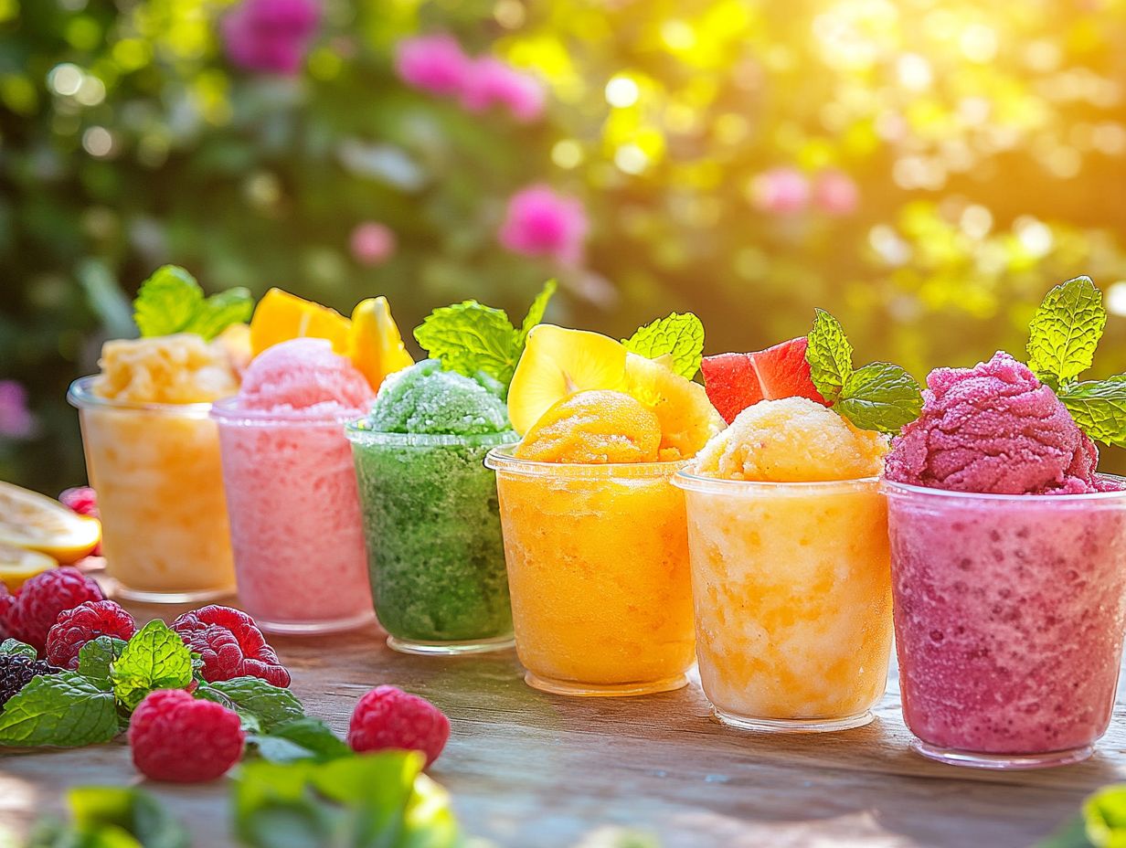 How Is Sorbet Different from Ice Cream and Gelato?