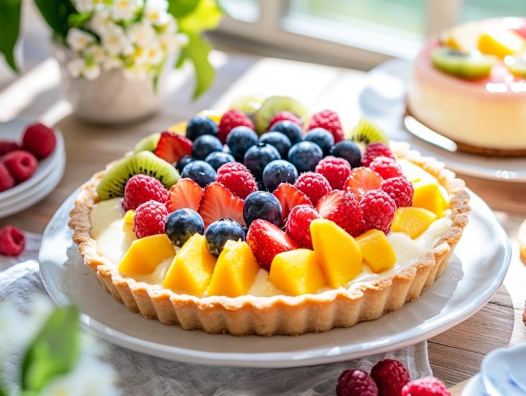 Springtime Desserts Featuring Fresh Fruits