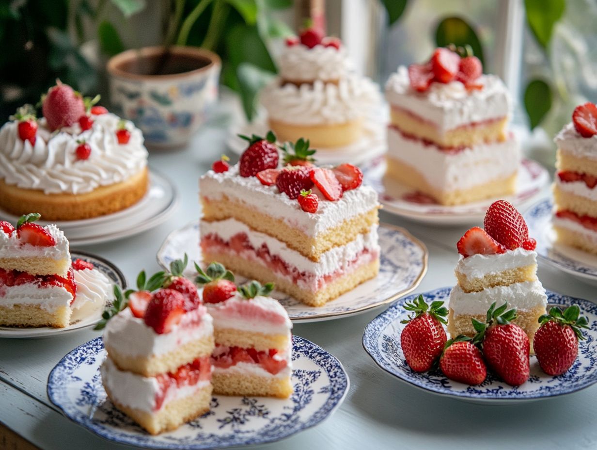 Delicious Strawberry Shortcake Ice Cream Bars ready to enjoy.