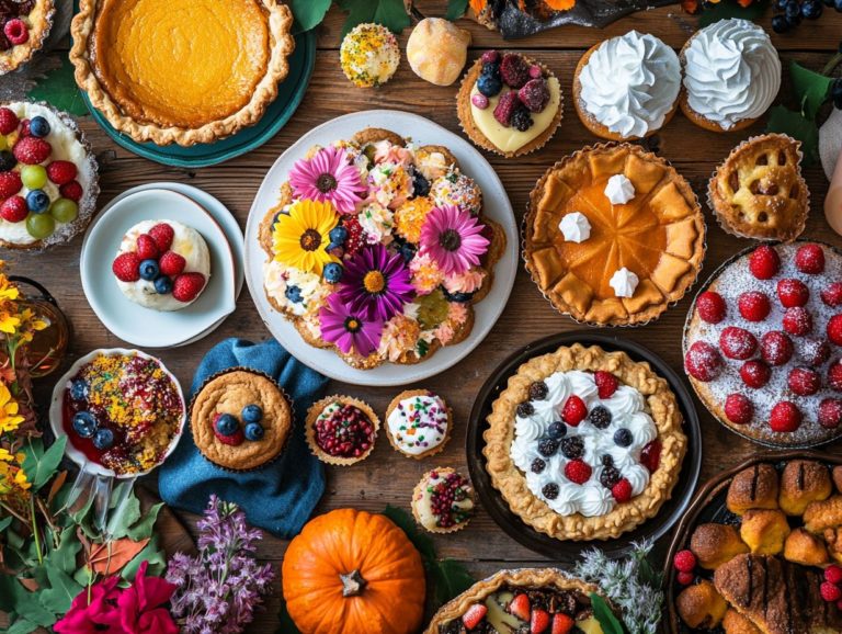 Sweet Festivities: Desserts for Every Season