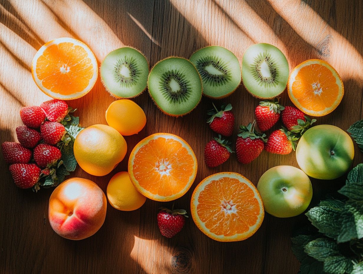 Fresh seasonal produce from a CSA program