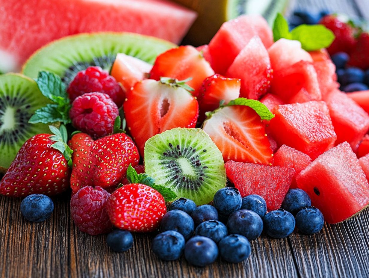 Which fruits are considered the best for a guilt-free treat?