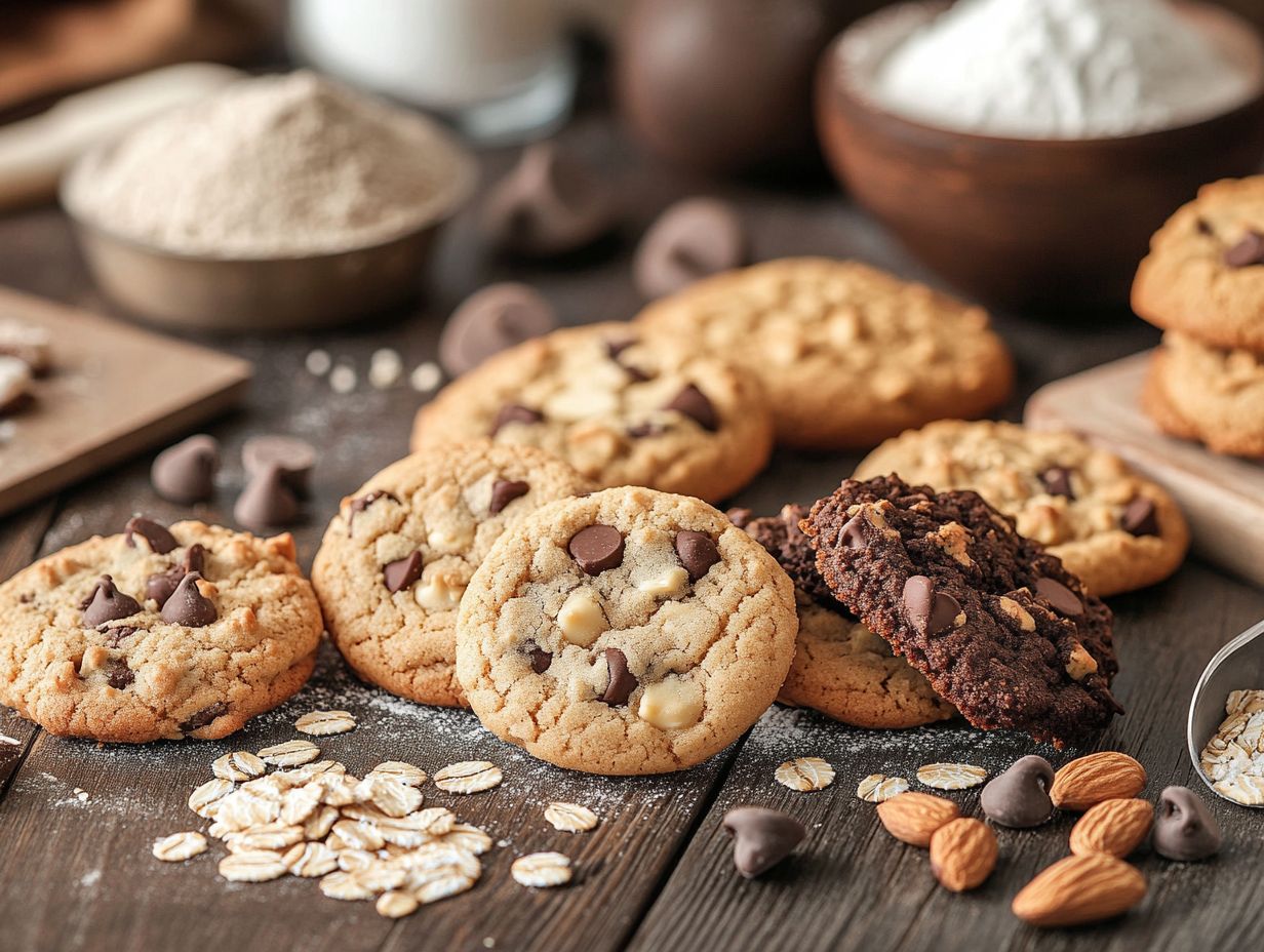 Image showing key takeaways for plant-based cookie recipes