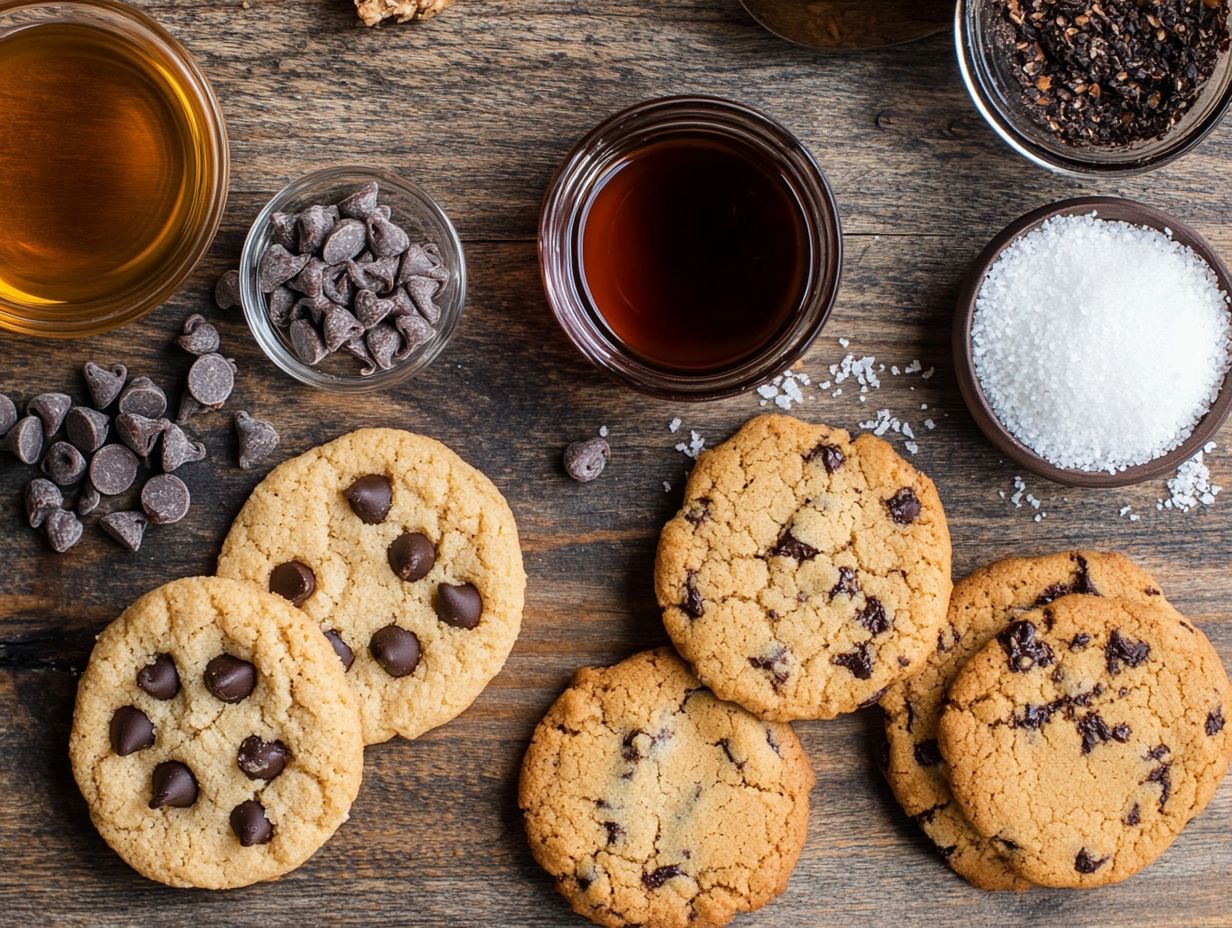 Illustration of Plant-Based Sweeteners Used in Cookie Recipes