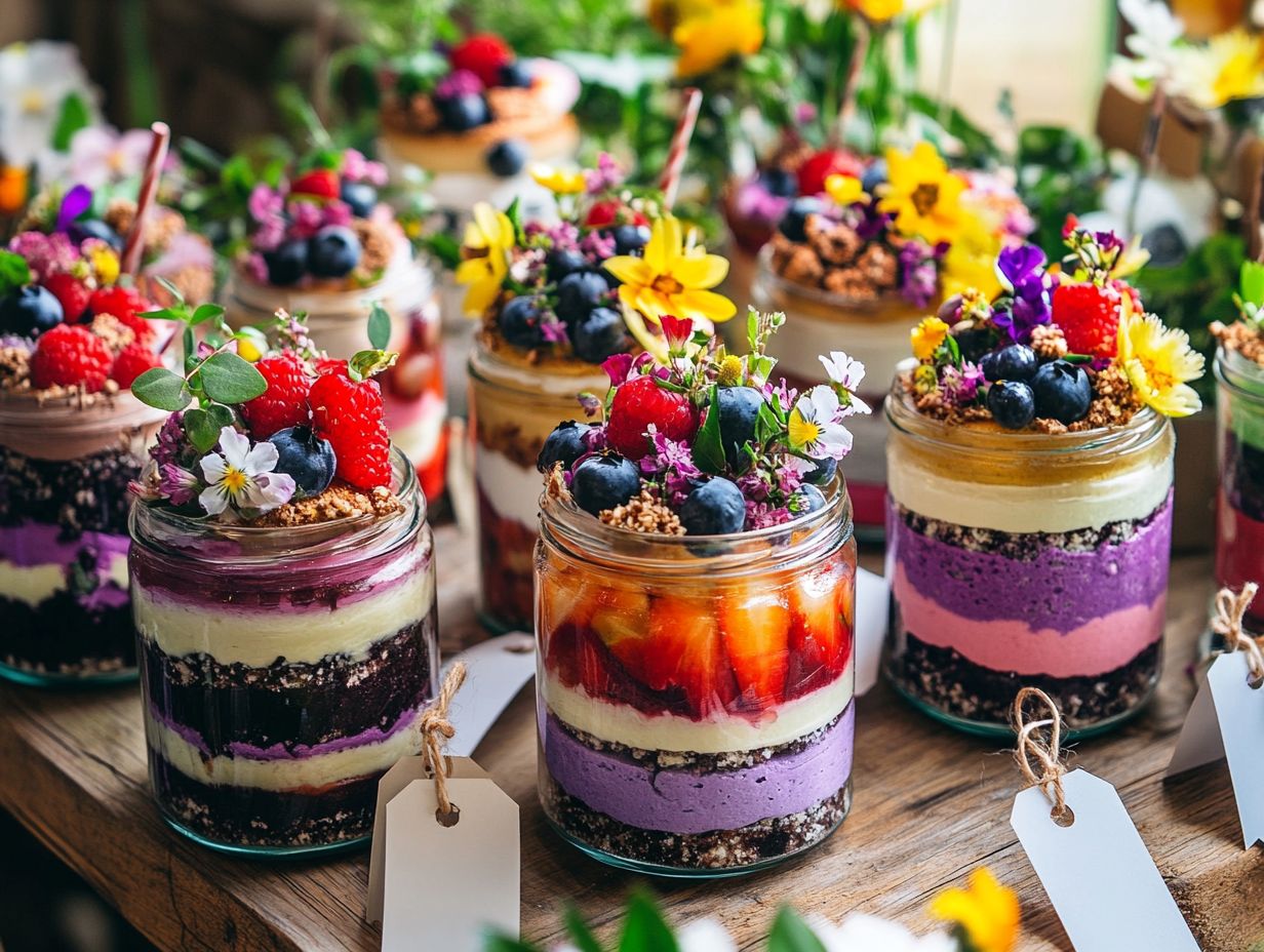 What are the best vegan cake jars to give as gifts?