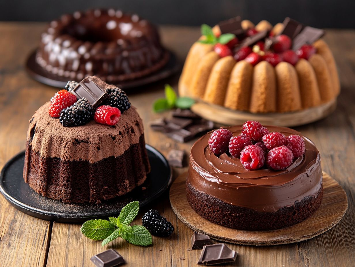 What are the best vegan cakes for chocolate lovers?