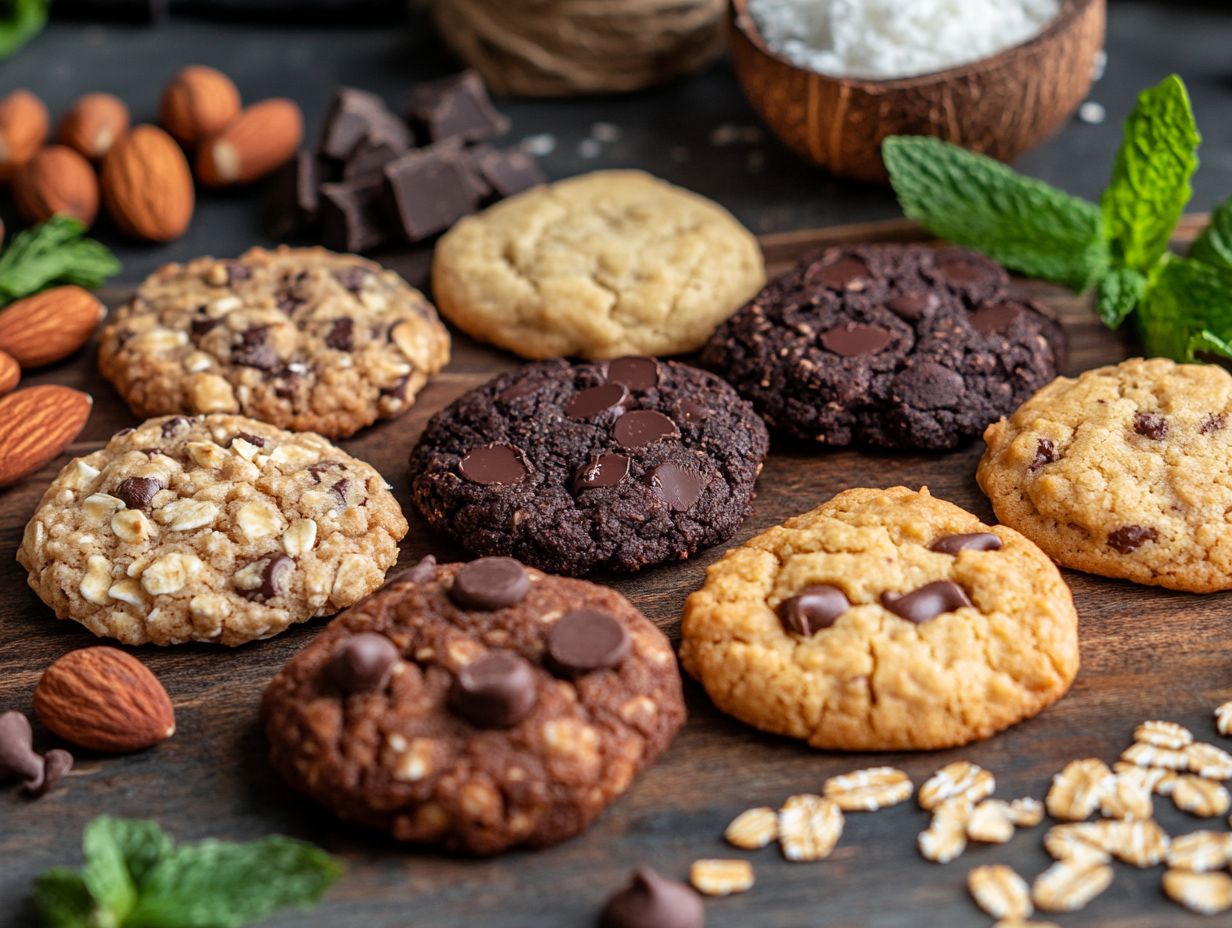 Image illustrating the evolution of plant-based cookie recipes