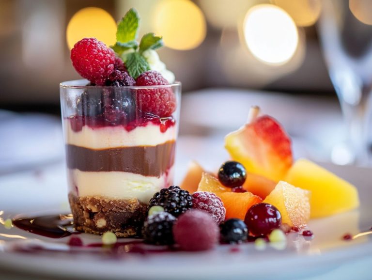 The Importance of Presentation in Raw Desserts