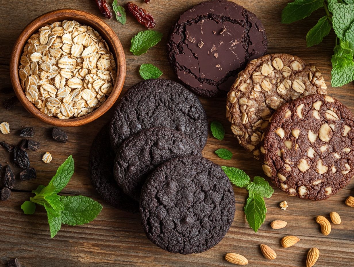 Why are plant-based cookies rising in popularity in the dessert world?