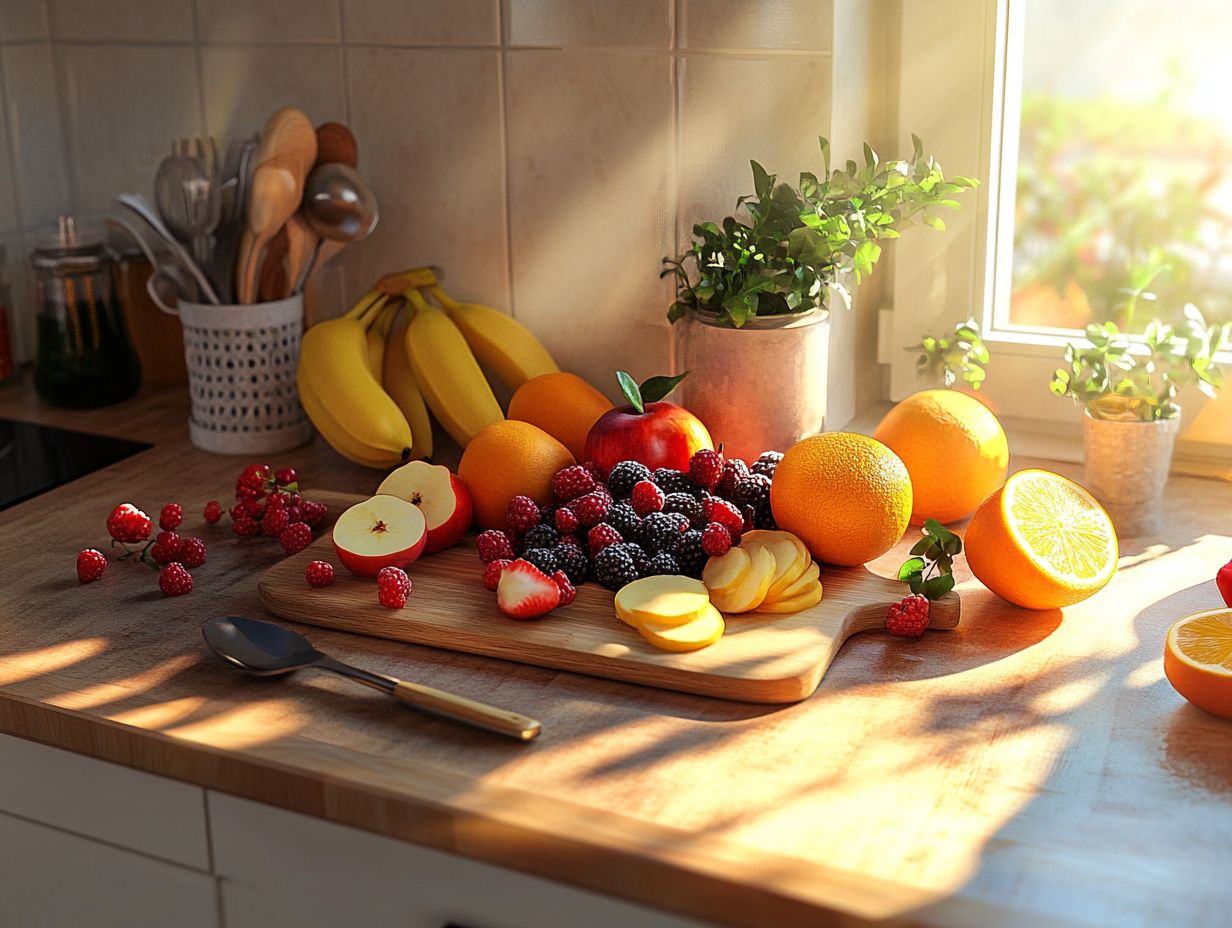 3. Don't Overcook the Fruit or Vegetables