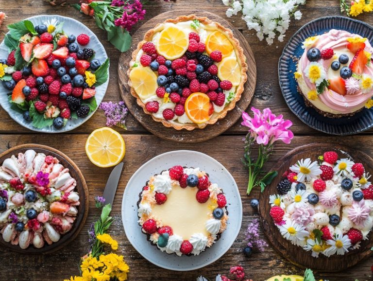 Top 5 Desserts for a Spring Fiesta