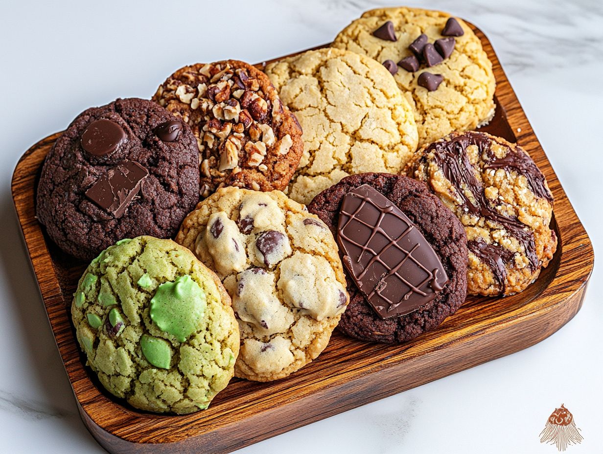 Delicious plant-based cookies comparison with traditional cookies in taste and texture.