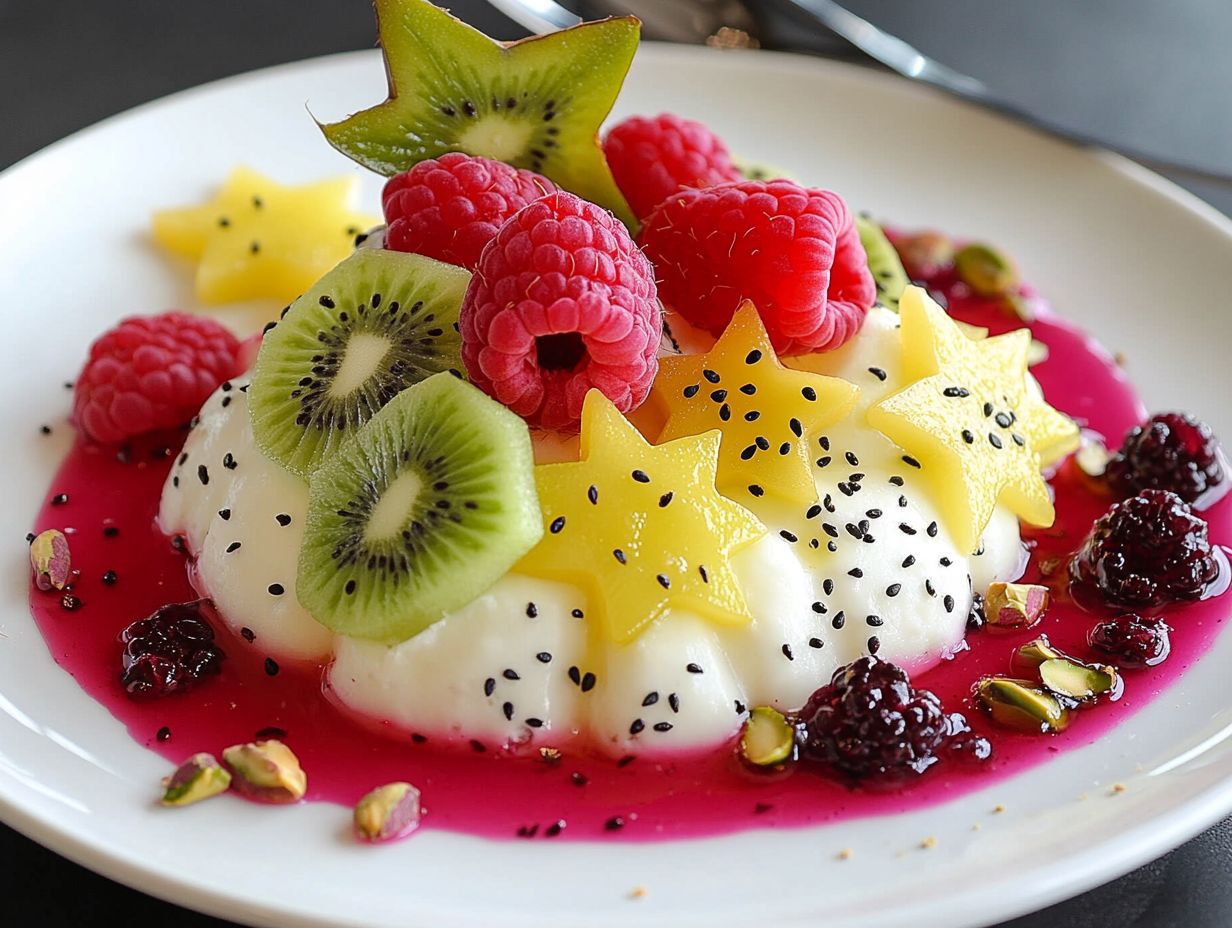 Unusual fruit combinations to try in desserts