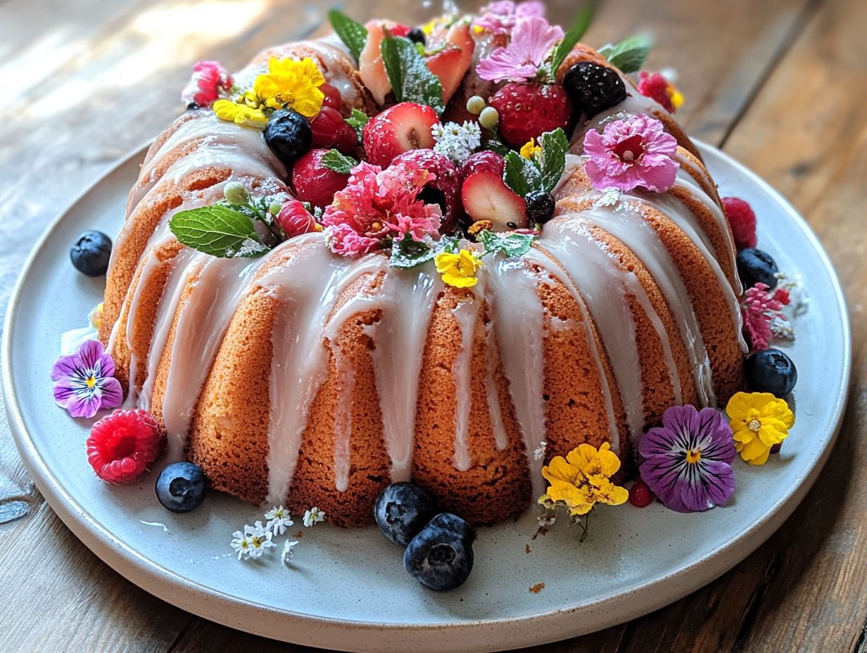 What is a vegan Bundt cake?