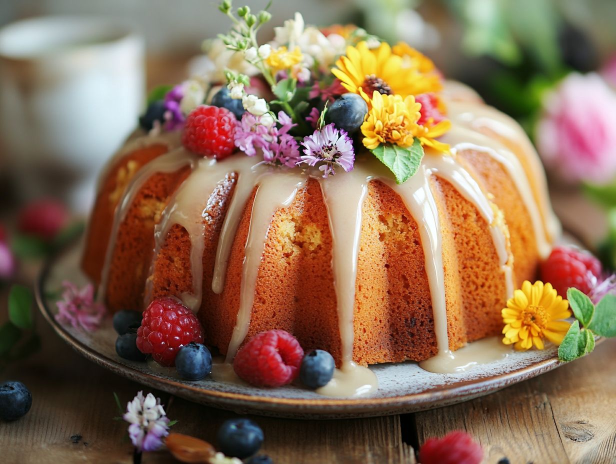 Image of Vegan Bundt Cake Key Takeaways