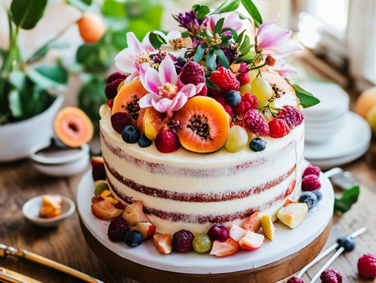 Vegan Cake Decoration Ideas for All Levels