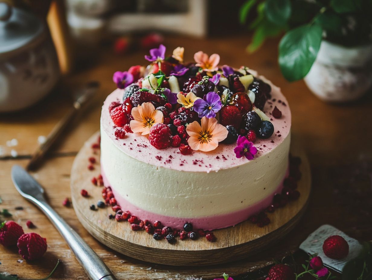 What Are Some Tips for Achieving a Professional-Looking Cake?