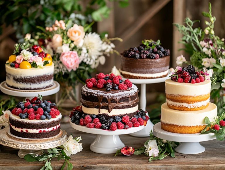 Vegan Cakes Inspired by Classic Desserts