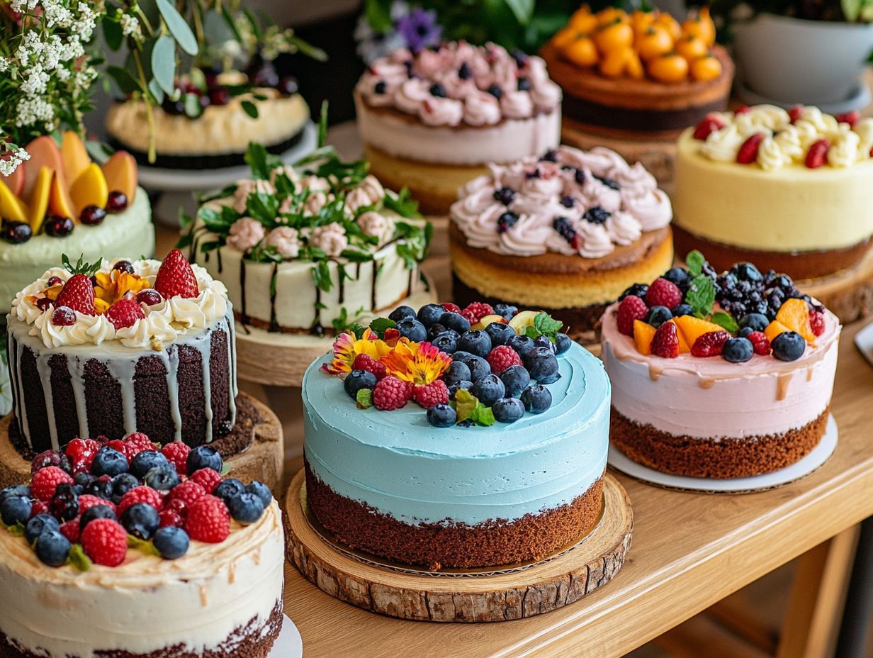 What are vegan cakes?