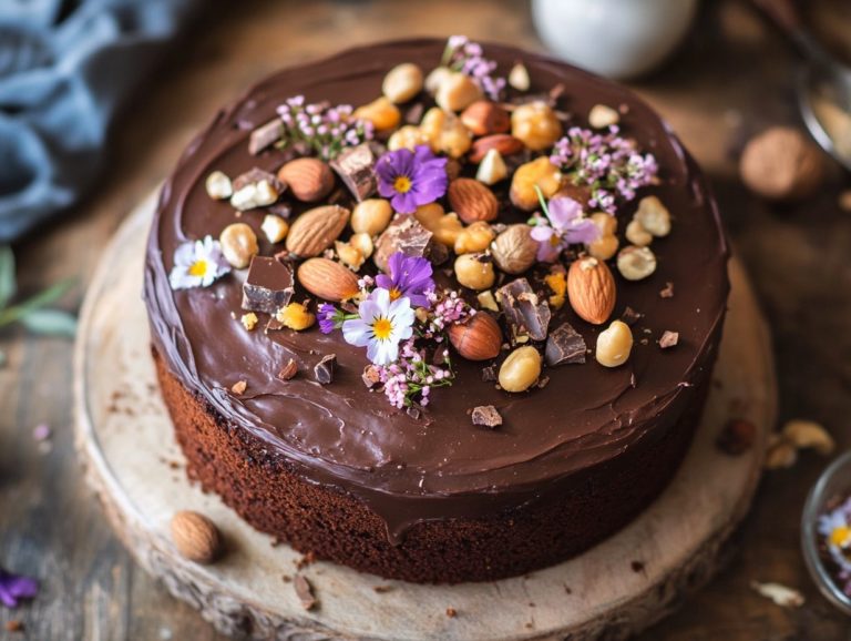 Vegan Cakes with Nuts: Rich and Nutritious