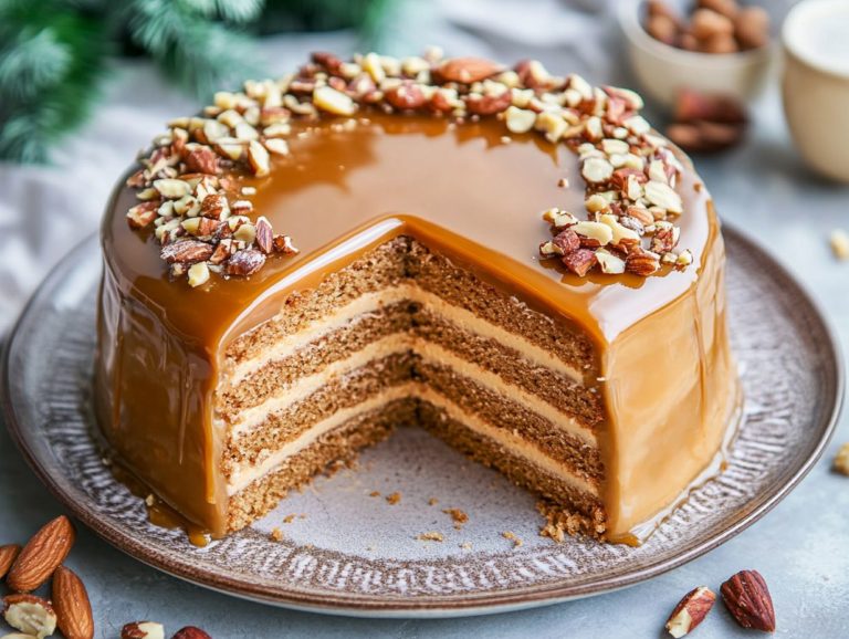 Vegan Caramel Cake: Sweet and Indulgent