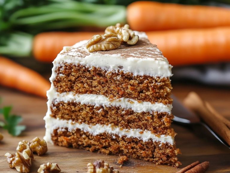 Vegan Carrot Cake: Moist and Flavorful Recipe