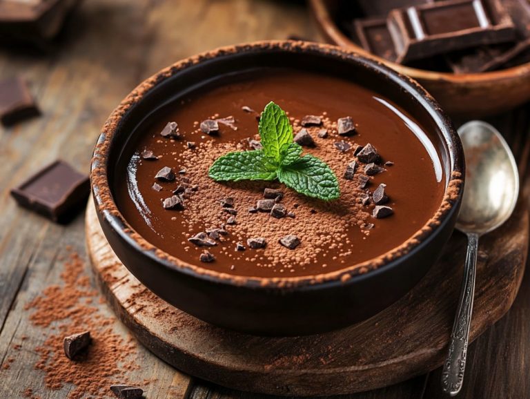 Vegan Chocolate Pudding: A Simple Recipe