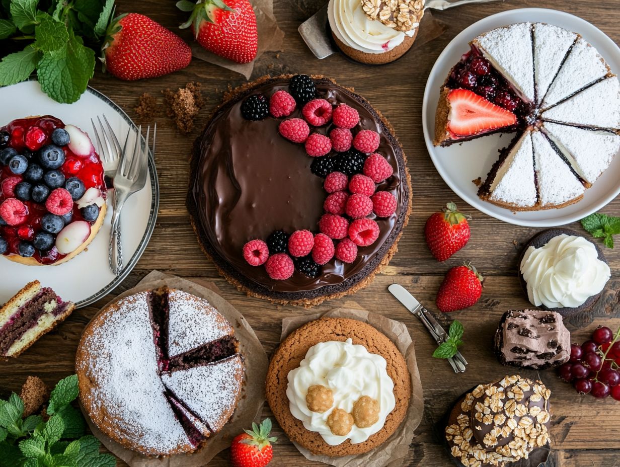 Delicious gluten-free desserts and frequently asked questions