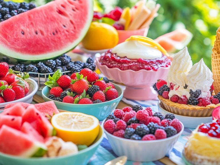 What Are the Best Desserts for Summer Parties?