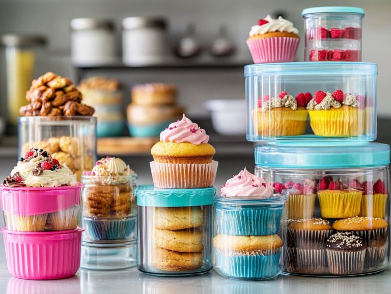 What Are the Best Storage Containers for Desserts?