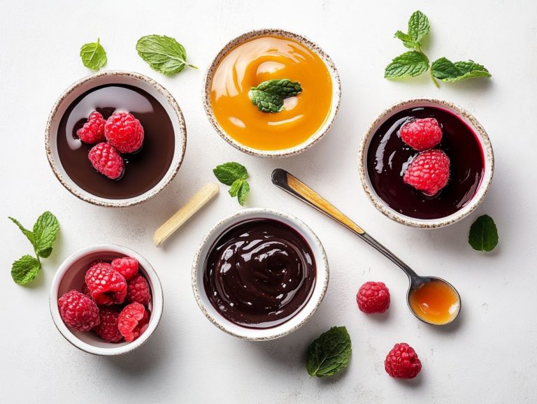 What Are the Most Popular Dessert Sauces?