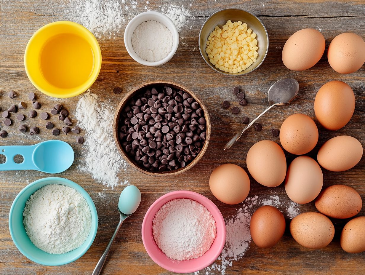 A selection of delicious low-sugar desserts including brownies and pancakes.