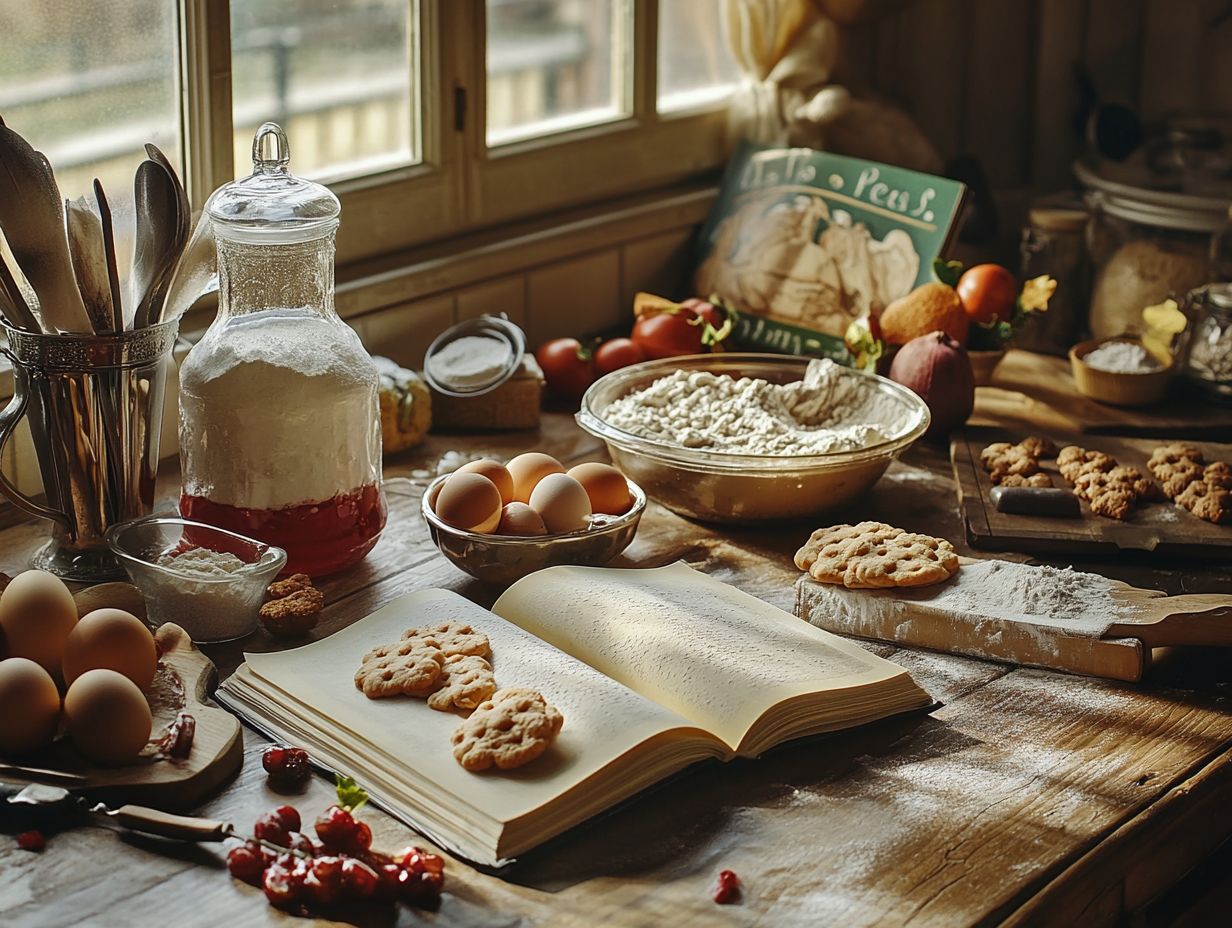 Seasonal Desserts showcasing fresh ingredients