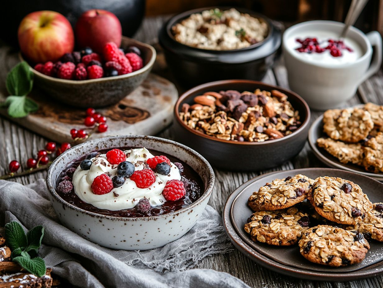 Delicious healthy winter desserts