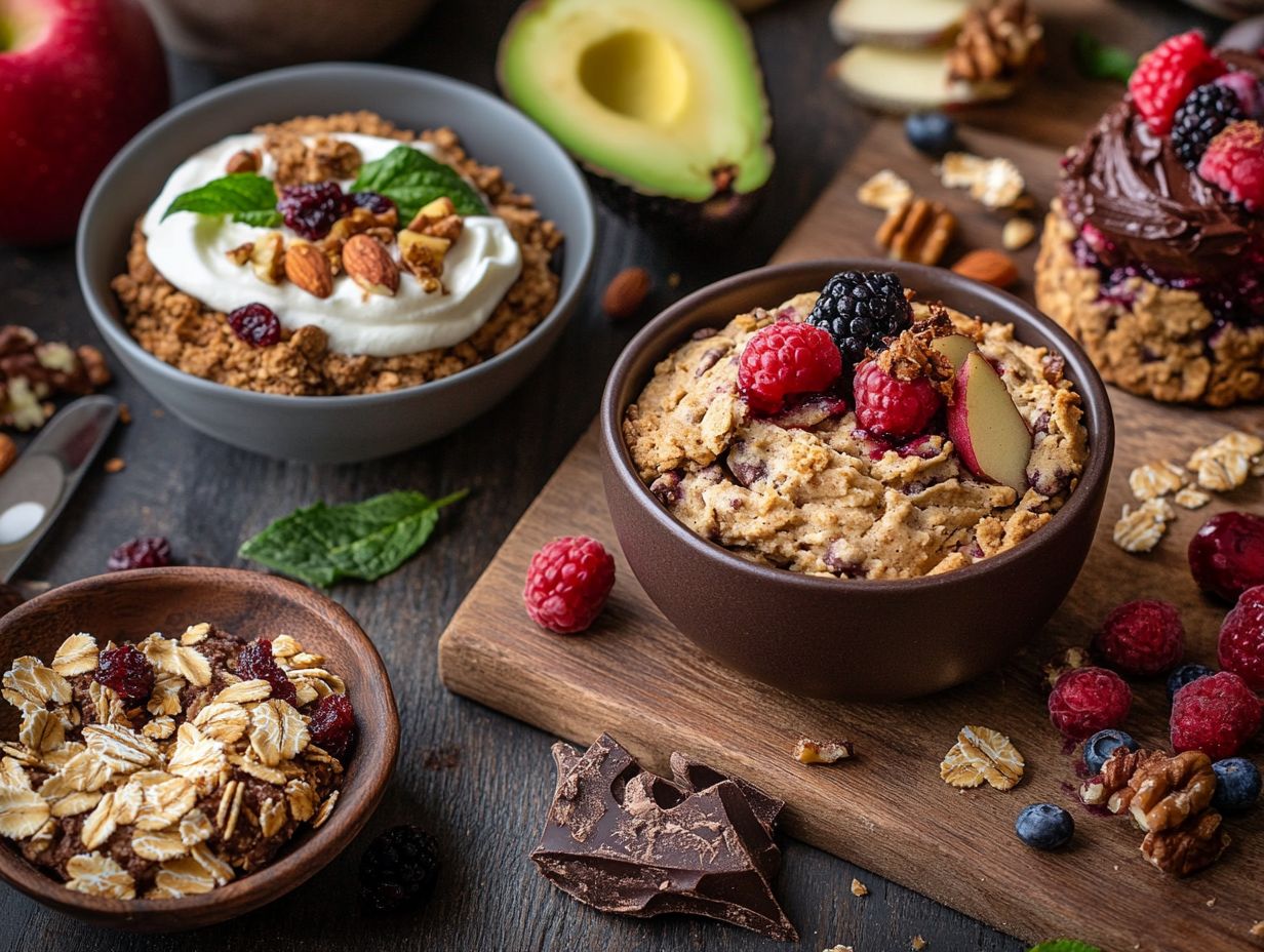 6. Greek Yogurt Parfait with Granola and Berries